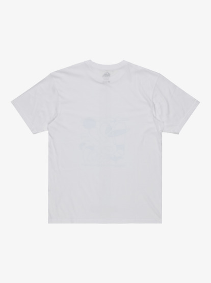 quiksilver, Evo Abstract Chaos - Kurzärmliges T-Shirt mit Screen-Print für Männer, WHITE (wbb0) Evo Abstract Chaos - Short Sleeve T-Shirt for Men  EQYZT08133
