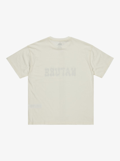 quiksilver, Nature - Kurzärmliges T-Shirt mit Screen-Print für Männer, SNOW WHITE (wbk0) Nature - Short Sleeve T-Shirt for Men  EQYZT08134