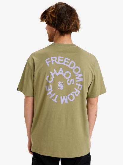 Freedom From The Chaos - Short Sleeve T-Shirt for Men  EQYZT08135