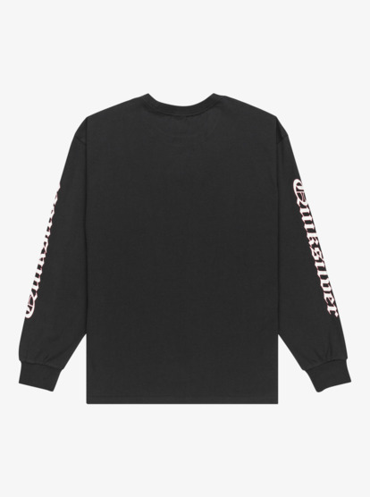 quiksilver, Mercury Old English - Long Sleeve T-Shirt for Men, BLACK (kvj0) Mercury Old English - Long Sleeve T-Shirt for Men  EQYZT08169