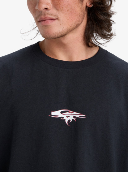 quiksilver, Mercury Old English - Long Sleeve T-Shirt for Men, BLACK (kvj0) Mercury Old English - Long Sleeve T-Shirt for Men  EQYZT08169