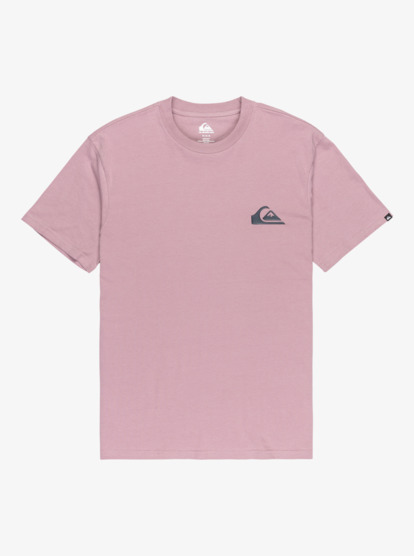quiksilver, Ev Mini Logo - Camiseta de manga corta para hombre, ELDERBERRY (pkm0) Ev Mini Logo - Short Sleeve T-Shirt for Men  EQYZT08181