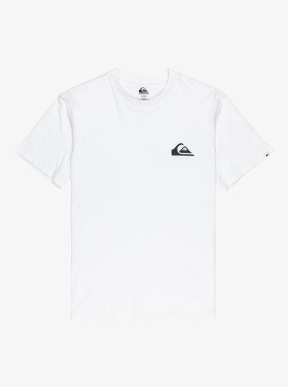 quiksilver, Ev Mini Logo - T-Shirt à manches courtes pour Homme, WHITE (wbb0) Ev Mini Logo - Short Sleeve T-Shirt for Men  EQYZT08181