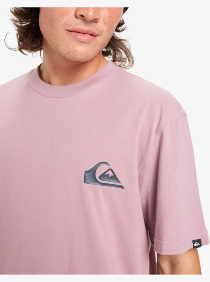 quiksilver, Ev Mini Logo - Camiseta de manga corta para hombre, ELDERBERRY (pkm0) Ev Mini Logo - Short Sleeve T-Shirt for Men  EQYZT08181