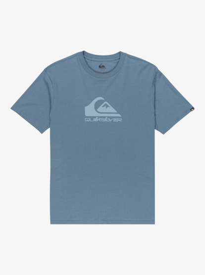 quiksilver, Ev Comp Logo - Short Sleeve T-Shirt for Men, CHINA BLUE (bnd0) Ev Comp Logo - Short Sleeve T-Shirt for Men  EQYZT08182