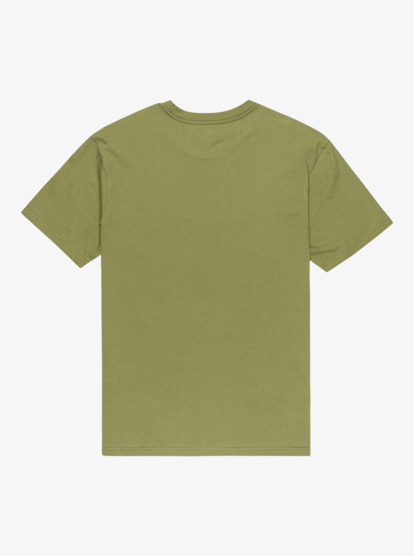 quiksilver, Ev Comp Logo - T-Shirt à manches courtes pour Homme, LODEN GREEN (gng0) Ev Comp Logo - Short Sleeve T-Shirt for Men  EQYZT08182