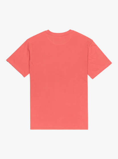 quiksilver, Ev Comp Logo - Short Sleeve T-Shirt for Men, MINERAL RED (mmz0) Ev Comp Logo - Short Sleeve T-Shirt for Men  EQYZT08182