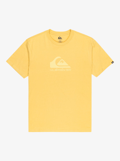 quiksilver, Ev Comp Logo - T-Shirt à manches courtes pour Homme, RATTAN (yhp0) Ev Comp Logo - Short Sleeve T-Shirt for Men  EQYZT08182
