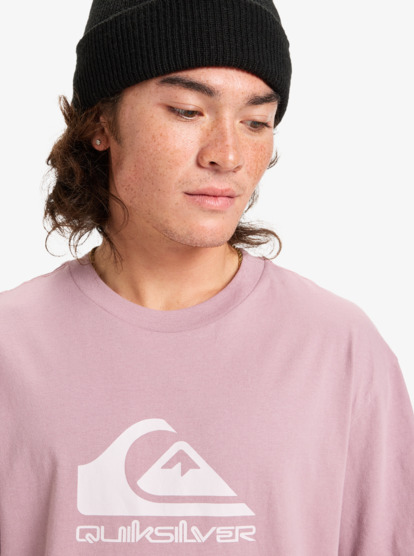 quiksilver, Ev Comp Logo - T-Shirt für Männer, ELDERBERRY (pkm0) Ev Comp Logo - Short Sleeve T-Shirt for Men  EQYZT08182