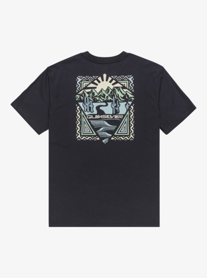 quiksilver, Ev Desert Waves - Camiseta de manga corta para hombre, DARK NAVY (ktp0) Ev Desert Waves - Short Sleeve T-Shirt for Men  EQYZT08183