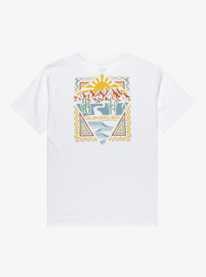 quiksilver, Ev Desert Waves - Short Sleeve T-Shirt for Men, WHITE (wbb0) Ev Desert Waves - Short Sleeve T-Shirt for Men  EQYZT08183