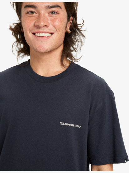 quiksilver, Ev Desert Waves - Camiseta de manga corta para hombre, DARK NAVY (ktp0) Ev Desert Waves - Short Sleeve T-Shirt for Men  EQYZT08183