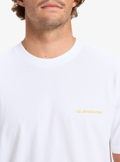 quiksilver, Ev Desert Waves - Short Sleeve T-Shirt for Men, WHITE (wbb0) Ev Desert Waves - Short Sleeve T-Shirt for Men  EQYZT08183