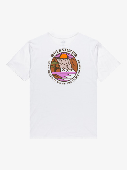 quiksilver, Ev Summer Salt - Short Sleeve T-Shirt for Men, WHITE (wbb0) Ev Summer Salt - Short Sleeve T-Shirt for Men  EQYZT08184