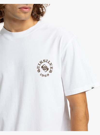 quiksilver, Ev Summer Salt - Short Sleeve T-Shirt for Men, WHITE (wbb0) Ev Summer Salt - Short Sleeve T-Shirt for Men  EQYZT08184