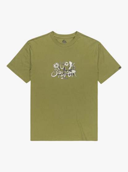 quiksilver, Ev Natural Smash - T-Shirt für Männer, LODEN GREEN (gng0) Ev Natural Smash - Short Sleeve T-Shirt for Men  EQYZT08185