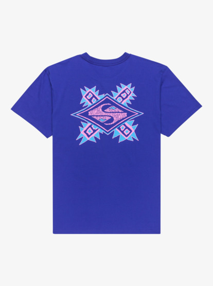 quiksilver, Ev Swell Ovation - Camiseta de manga corta para hombre, SURF THE WEB (prm0) Ev Swell Ovation - Short Sleeve T-Shirt for Men  EQYZT08187