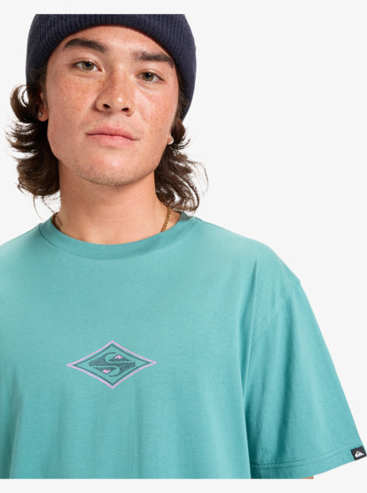 quiksilver, Ev Swell Ovation - T-Shirt für Männer, DEEP SEA (gmw0) Ev Swell Ovation - Short Sleeve T-Shirt for Men  EQYZT08187