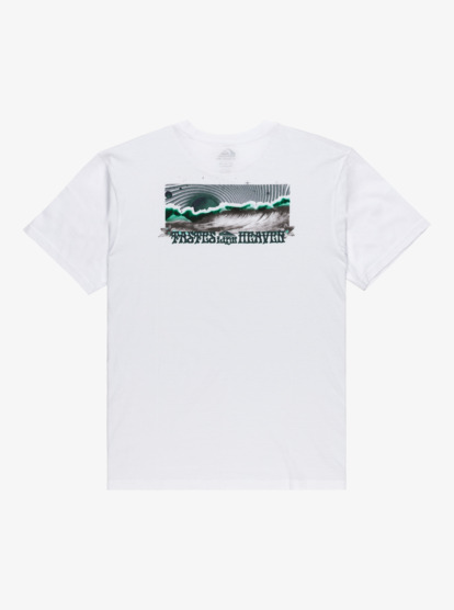 quiksilver, Ev Moon Run - Camiseta de manga corta para hombre, WHITE (wbb0) Ev Moon Run - Short Sleeve T-Shirt for Men  EQYZT08188