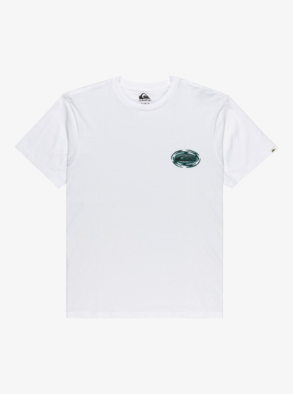 quiksilver, Ev Moon Run - Camiseta de manga corta para hombre, WHITE (wbb0) Ev Moon Run - Short Sleeve T-Shirt for Men  EQYZT08188