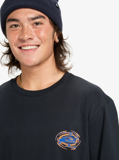quiksilver, Ev Moon Run - T-Shirt für Männer, BLACK (kvj0) Ev Moon Run - Short Sleeve T-Shirt for Men  EQYZT08188