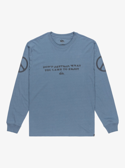 quiksilver, Ev Cold Ways - Long Sleeve T-Shirt for Men, CHINA BLUE (bnd0) Ev Cold Ways - Long Sleeve T-Shirt for Men  EQYZT08190
