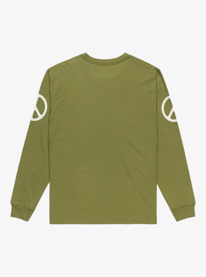 quiksilver, Ev Cold Ways - Longsleeve für Männer, LODEN GREEN (gng0) Ev Cold Ways - Long Sleeve T-Shirt for Men  EQYZT08190