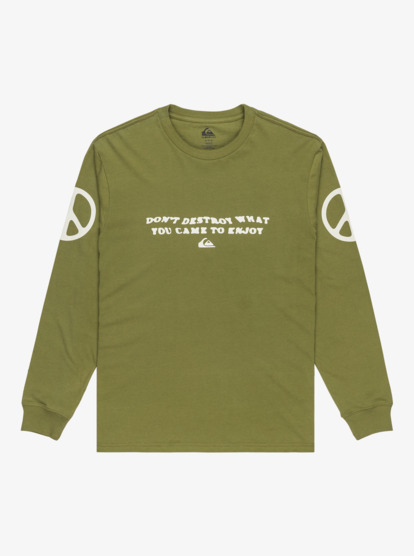 quiksilver, Ev Cold Ways - Longsleeve für Männer, LODEN GREEN (gng0) Ev Cold Ways - Long Sleeve T-Shirt for Men  EQYZT08190