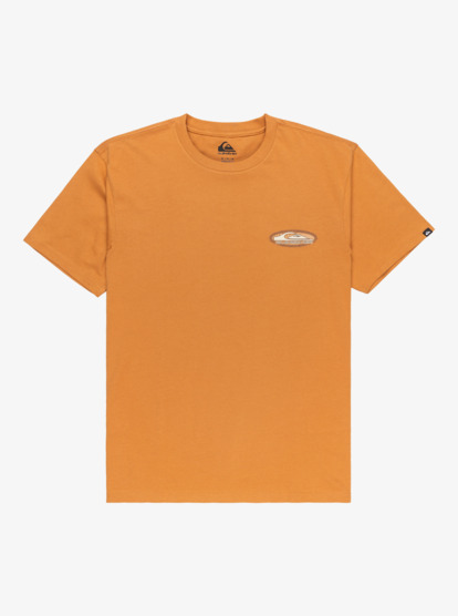 quiksilver, Evo Border Lines - T-Shirt für Männer, ALMOND (cmd0) Evo Border Lines - Short Sleeve T-Shirt for Men  EQYZT08191