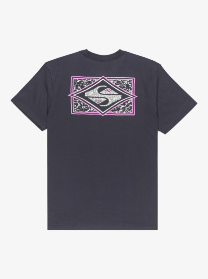 quiksilver, Evo Crisis - Camiseta de manga corta para hombre, INDIA INK (ksh0) Evo Crisis - Short Sleeve T-Shirt for Men  EQYZT08192
