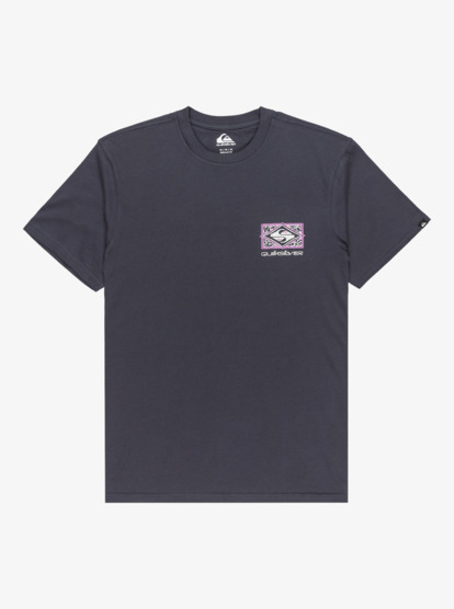 quiksilver, Evo Crisis - Camiseta de manga corta para hombre, INDIA INK (ksh0) Evo Crisis - Short Sleeve T-Shirt for Men  EQYZT08192