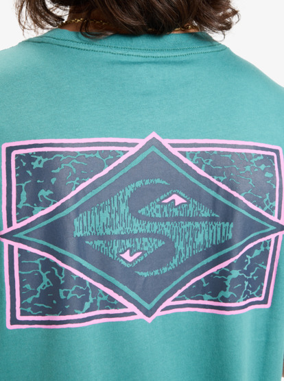 quiksilver, Evo Crisis - Short Sleeve T-Shirt for Men, DEEP SEA (gmw0) Evo Crisis - Short Sleeve T-Shirt for Men  EQYZT08192