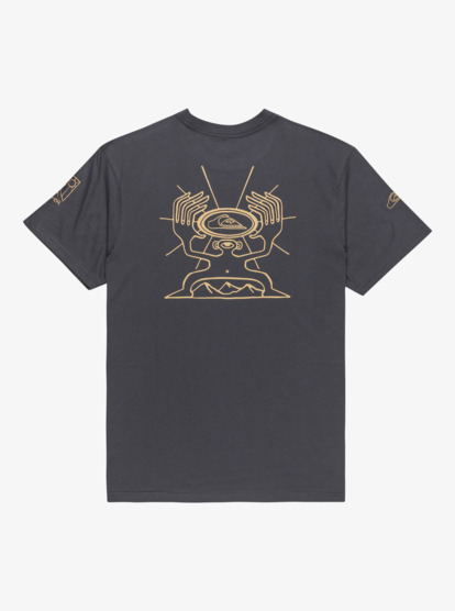 quiksilver, Evo Quik Rituals - T-Shirt für Männer, INDIA INK (ksh0) Evo Quik Rituals - Short Sleeve T-Shirt for Men  EQYZT08193