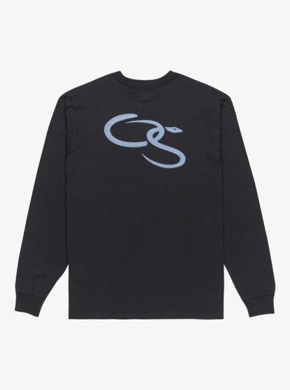 quiksilver, Evo Snake Type - T-shirt manches longues pour Homme, BLACK (kvj0) Evo Snake Type - Long Sleeve T-Shirt for Men  EQYZT08194
