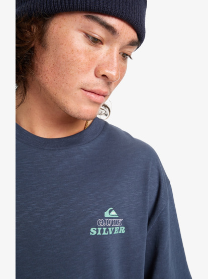 quiksilver, Cl Soul Maze - Camiseta de manga corta para hombre, DARK NAVY (ktp0) Cl Soul Maze - Short Sleeve T-Shirt for Men  EQYZT08196