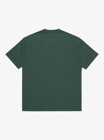 quiksilver, Pto Fare Well - Camiseta de manga corta para hombre, TREKKING GREEN (tkr) Pto Fare Well - Short Sleeve T-Shirt for Men  EQYZT08197