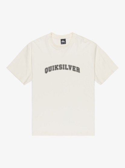 quiksilver, Pto Fare Well - T-Shirt für Männer, SNOW WHITE (wbk0) Pto Fare Well - Short Sleeve T-Shirt for Men  EQYZT08197