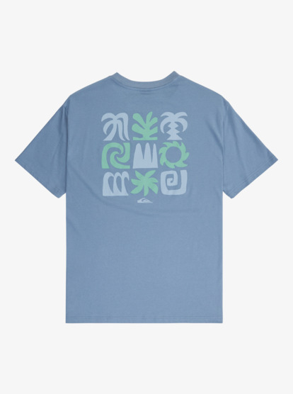 quiksilver, Pto Sun Flow - Camiseta de manga corta para hombre, CHINA BLUE (bnd0) Pto Sun Flow - Short Sleeve T-Shirt for Men  EQYZT08198