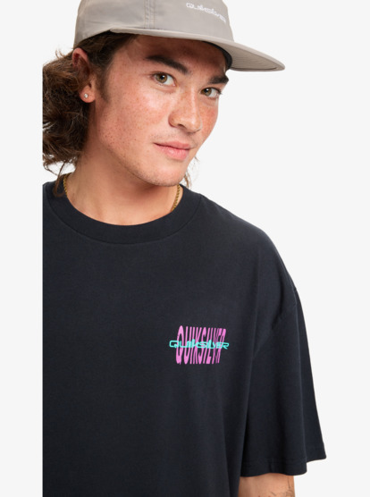 quiksilver, Hw Desert Paradise - T-Shirt à manches courtes pour Homme, BLACK (kvj0) Hw Desert Paradise - Short Sleeve T-Shirt for Men  EQYZT08201