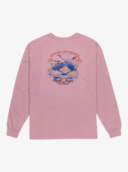 quiksilver, Hw Hollow Coves - Longsleeve für Männer, ELDERBERRY (pkm0) Hw Hollow Coves - Long Sleeve T-Shirt for Men  EQYZT08202