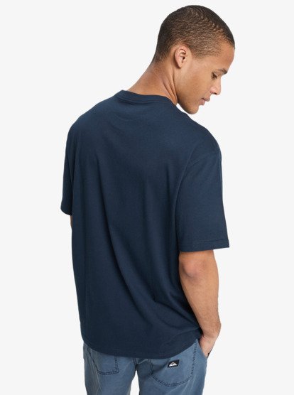 quiksilver, Salt Water - Maglietta a maniche corte da Uomo, DARK NAVY (ktp0) Salt Water - Short Sleeve T-Shirt for Men  EQYZT08204