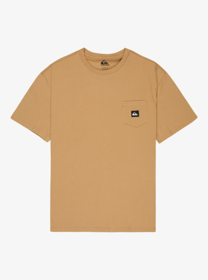 quiksilver, Salt Water Pocket - Short Sleeve T-Shirt for Men, KHAKI (cjz0) Salt Water Pocket - Short Sleeve T-Shirt for Men  EQYZT08205