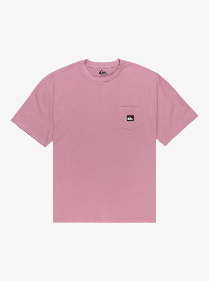 quiksilver, Salt Water Pocket - Short Sleeve T-Shirt for Men, ELDERBERRY (pkm0) Salt Water Pocket - Short Sleeve T-Shirt for Men  EQYZT08205