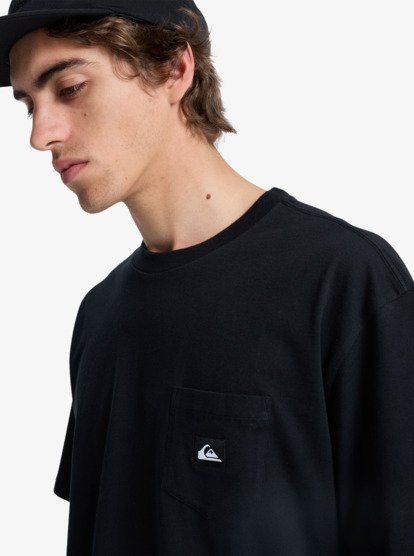 quiksilver, Salt Water Pocket - Maglietta a maniche corte da Uomo, BLACK (kvj0) Salt Water Pocket - Short Sleeve T-Shirt for Men  EQYZT08205