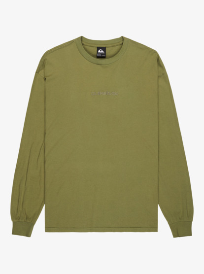 quiksilver, Salt Water - T-shirt manches longues pour Homme, LODEN GREEN (gng0) Salt Water - Long Sleeve T-Shirt for Men  EQYZT08206