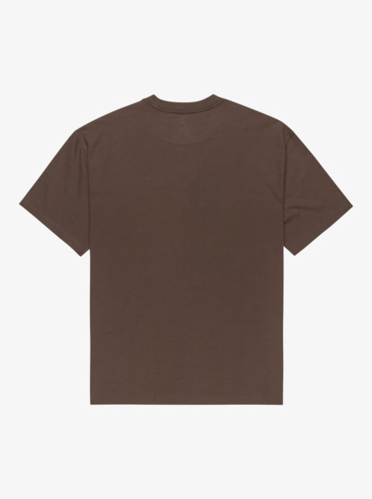 quiksilver, Dna Clicker - Short Sleeve T-Shirt for Men, CHOCOLATE BROWN (csd0) Dna Clicker - Short Sleeve T-Shirt for Men  EQYZT08207
