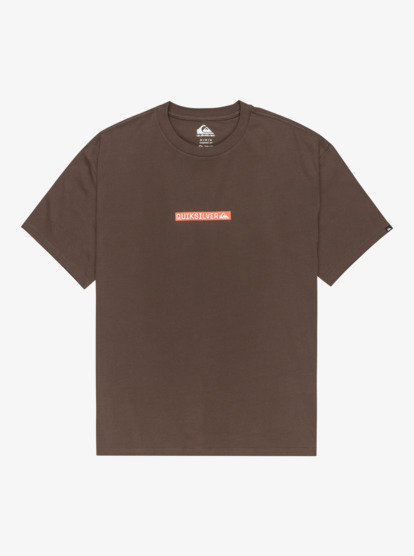 quiksilver, Dna Clicker - Short Sleeve T-Shirt for Men, CHOCOLATE BROWN (csd0) Dna Clicker - Short Sleeve T-Shirt for Men  EQYZT08207