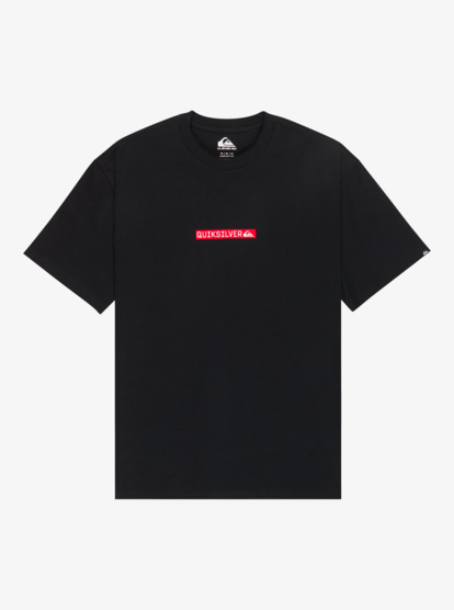 quiksilver, Dna Clicker - T-Shirt à manches courtes pour Homme, BLACK (kvj0) Dna Clicker - Short Sleeve T-Shirt for Men  EQYZT08207