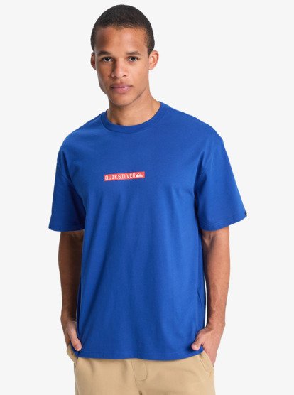 quiksilver, Dna Clicker - T-Shirt für Männer, MONACO BLUE (byc0) Dna Clicker - Short Sleeve T-Shirt for Men  EQYZT08207