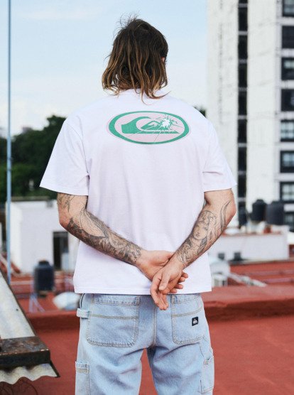 Fractured Wave - Short Sleeve T-Shirt for Men  EQYZT08299